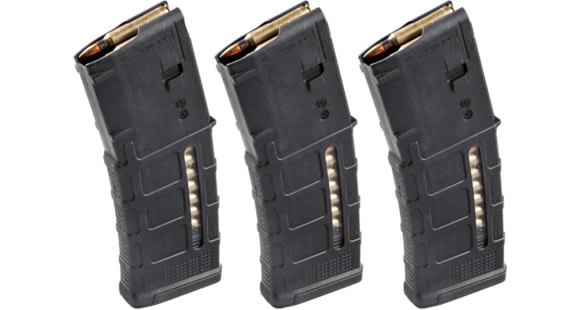 Image of Magpul Industries PMAG GEN M3 AR-15/M16/M4 .223 Rem/5.56x45mm NATO, Black, 3-Pack