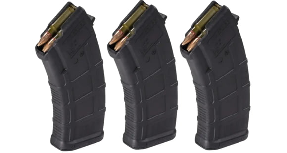 Image of Magpul Industries PMAG MOE AK-Platform/AKM Rifle Magazine, 7.62x39mm, 20 Round, Black, 3 Pack
