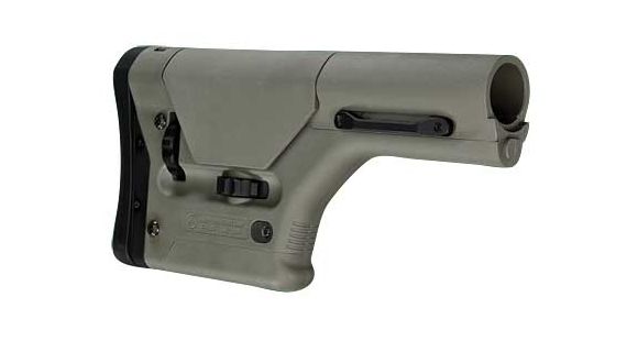 Image of Magpul Industries Precision Rifle/Sniper Stock, Fits AR-10, Fully Adjustable, Foliage Green MAG308FOL