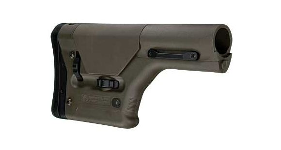 Image of Magpul Industries Precision Rifle/Sniper Stock, Fits AR-10, Fully Adjustable, Olive Drab MAG308OD