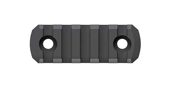 Image of Magpul MLOK Hand Guard Rail Section, Aluminum, 5 Slots, Black MAG581