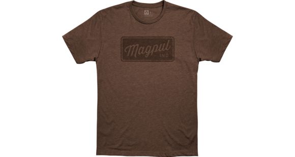 Image of Magpul Industries Rover Block CVC T-Shirt, Brown Heather, XL, MAG1116-203-XL