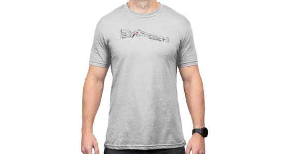 Image of Magpul Industries SGA Blueprint T-Shirt - Men's, Stone Gray Heather, Short Sleeve, Large, MAG1278-041-L
