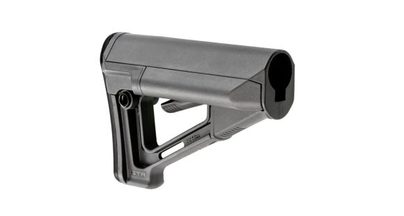Image of Magpul Industries STR Rifle Stock w/Storage, Fits AR-15/M4, Mil-Spec, Gray MAG470GRY