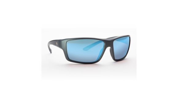 Image of Magpul Industries Summit Sunglasses w/Polycarbonate Lens, Matte Gray Frame, Rose Lens w/ Blue Lens Mirror, P, MAG1023-930