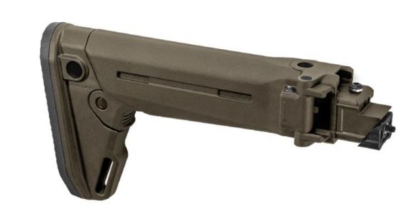 Image of Magpul Industries Zhukov-S Folding Collapsible Stock for AK47/AK74,Olive Drab Green MAG585ODG