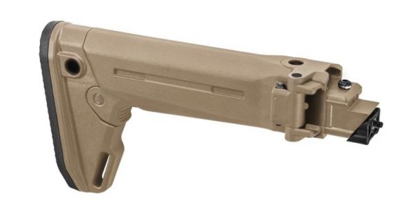 Image of DEMO, Magpul Industries Zhukov-S Folding Collapsible Stock for AK47/AK74,Flat Dark Earth MAG585FDE