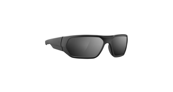 Image of Magpul Industries Radius Shooting Glasses, Gray/Silver Mirror Polycarbonate Black, MAG1145-1-001-1110