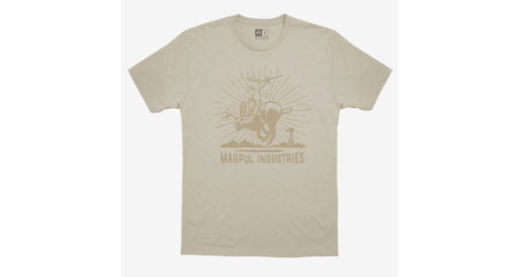 Image of Magpul Industries Jackalope Rodeo CVC T-Shirt, Large, Bone, MAG1173-271-L