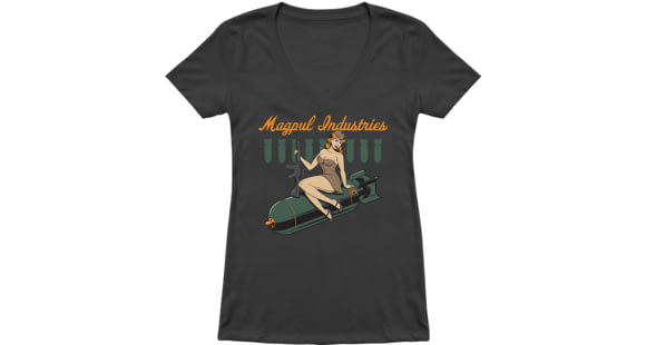 Image of Magpul Bombshell Blend T-Shirt - Women's, Charcoal Gray, Small, MAG1210-010-S