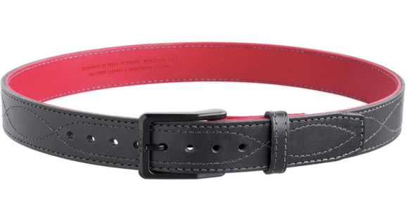 Image of Magpul Industries Tejas El Pistolero Hide Gun Belt w/Buckle Closure, 1.5in Wide, 40 in, Reinforced Polymer, Black, MAG1276-001-40