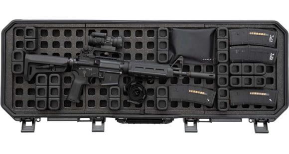 Image of Magpul Industries DAKA Grid Organizer for Plano All Weather 2 42 in, Black, MAG1328BLK