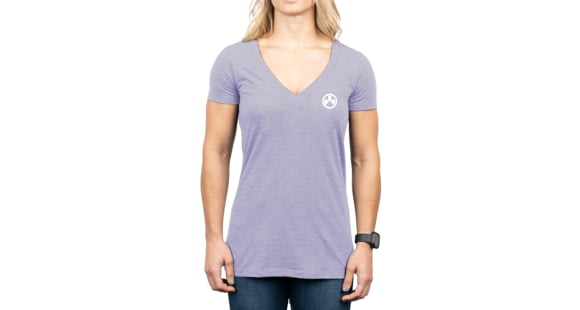 Image of Magpul Industries MAG1343-530-L Unfair Advatange Women's Orchid Heather Cotton/Polyester Short Sleeve/Large, Orchid Heather, Large, MAG1343-530-L