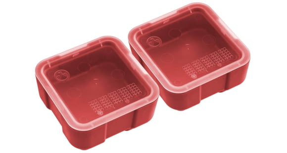 Image of Magpul Industries DAKA 2x2 Bins, Matte, Red, MAG1390-RED