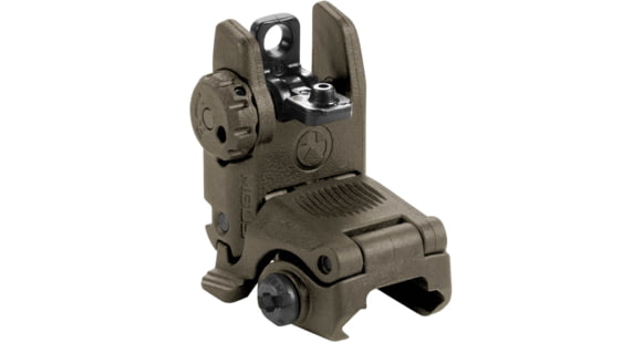 Image of USED Magpul MBUS Rear Flip-Up Back Up Sight Gen 2, OD Green MAG248OD, EDEMO13, Condition Like New, Inspect and Rebox