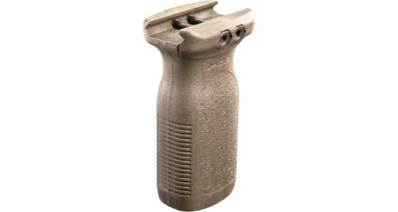 Image of Magpul MOE RVG Rail Vertical Grip, Fits Picatinny, Polymer, Flat Dark Earth MAG412FDE