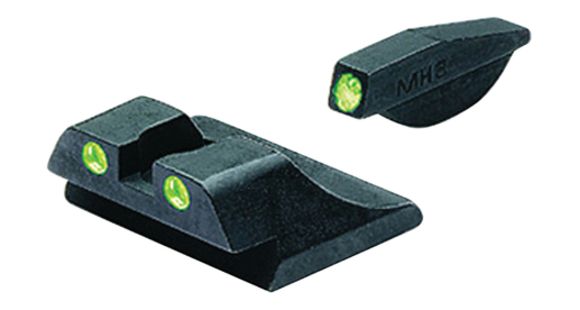 Image of Meprolight Self Illuminated Tru-Dot Fixed Night Sights For Ruger P89 Series Pistols Green/Green, 109903101