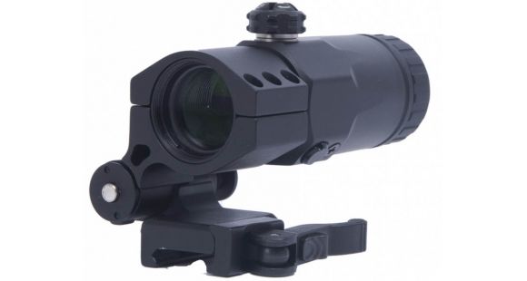 Image of DEMO, Meprolight Mepro MX3-F 3x Magnifier for Reflex &amp; Red Dot Sights w/Flip Mount, Black, MX3-FLIP