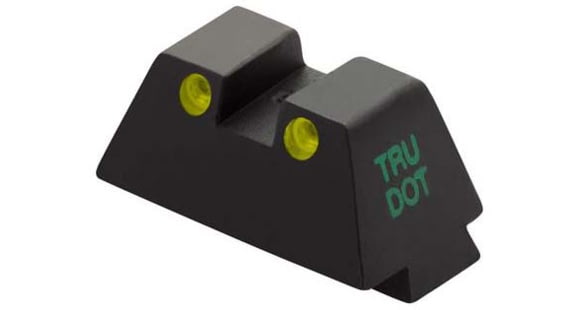 Image of Meprolight Glock 9 mm/357 Sig/40 SW/45 GAP Yellow Rear Sight TD, ML10224SUPYR.S