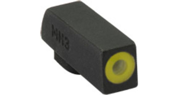 Image of Meprolight Hyper-Bright - Highly Visible Day/Night Self-Illuminated Sights, Kimber Micro, Kimber Micro 9, Phosphorescent Yellow Front, No Rear Sight, Black, 412293127