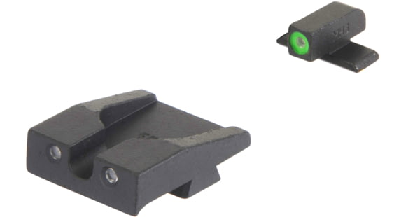 Image of Meprolight Hyper-Bright Springfield Xd-M, Black Green Ring, 414203111, 414203111