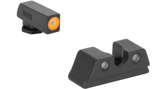 Image of Meprolight Hyper-Bright Taurus Gx4, Black Orange Ring, 465013131, 465013131