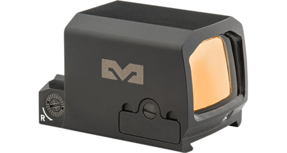 Image of Meprolight MPO PRO-F 1x 0.95x0.7in Reflex Red Dot Sight, Green 3 MOA Dot, 33 MOA Bullseye/Dot Reticle, Black, 901141282