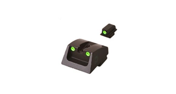 Image of USED Meprolight Night Sight, Green Front/Rear, Para 12.45,14.40 &amp;14.45 LDA, Pre 2007, ML11801G, EDEMO1, Used, Condition Like New, Inspect and Rebox