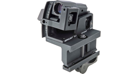 Image of Meprolight Self Illuminated Reflex Sight for 40mm Grenade Launchers w/Side Adaptor, Black GLS M, 623340