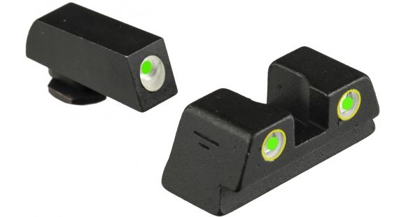 Image of USED, Meprolight Set Glock 42/43 Height 6.6 Green/Yellow, ML10220Y