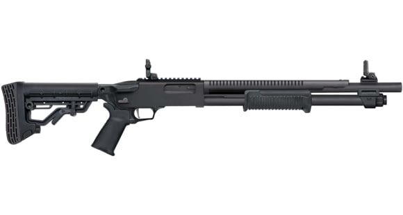 Image of Mossberg 590R Shotgun, 12 Gauge, 18.5 inch Barrel, 6 Round Capacity, Black, 50762