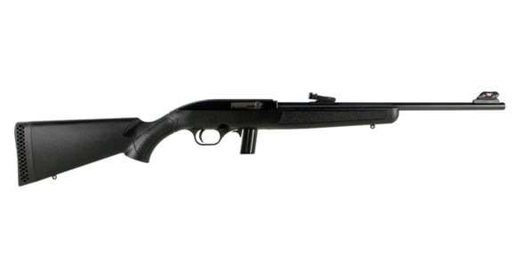 Image of Mossberg 702 Plinkster Semi-Auto Rifle, .22 Long Rifle, 18in Barrel, 1-16, Synthetic Black Stock, Blued , 10RD, 37072-FRRMPG