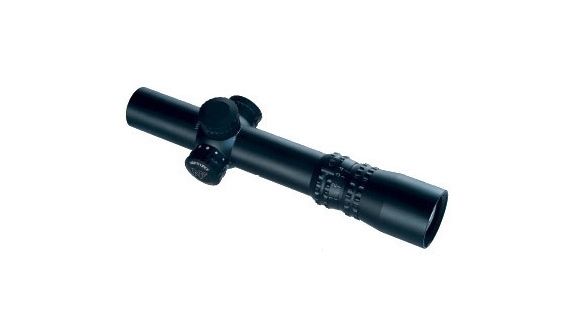 Image of NightForce NXS Compact ZeroStop Mil-Radian Rifle Scope, 1-4x24mm, Mil-Dot Reticle NXS1424ZSMR-MIL-DOT