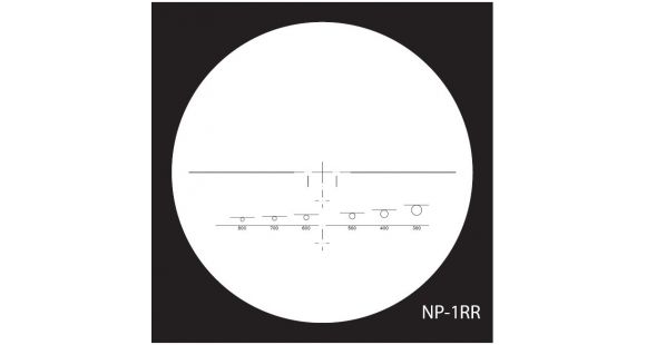 Image of NightForce 12-42x56mm NXS Illuminated Rifle Scope, Reticle NP-1RR