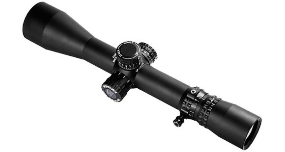 Image of NightForce NXS Compact Rifle Scope, 2.5-10x42mm, 30mm Tube, SFP, Illuminated ZeroStop and IHR Reticle, Black, C483