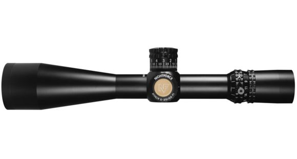 Image of NightForce ATACR 5-25x56mm ZeroStop Rifle Scope, 34mm Tube, First Focal Plane, .1 Mil, Radian, DigIllum, PTL, TReMoR3, Black, C574