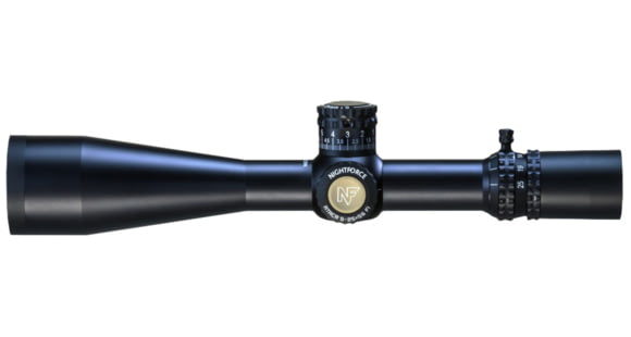 Image of NightForce ATACR 5-25x56mm ZeroStop Rifle Scope, 34mm Tube, First Focal Plane, MOA-XT Reticle, Black, C648