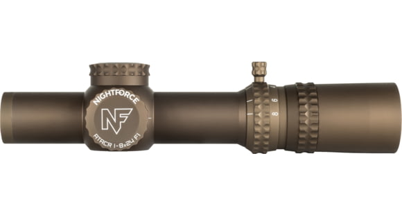 Image of USED, NightForce ATACR 1-8x24mm LPVO Riflescope, 34mm Tube, First Focal Plane, FC-DMx Reticle, Dark Earth, C672