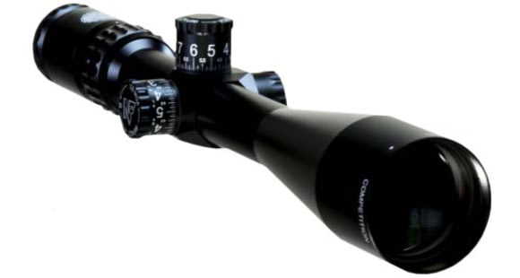 Image of NightForce Competition 15-55x52mm Rifle Scope, 30mm Tube, Second Focal Plane , .125 MOA, CTR-2 Reticle, Black, Full-Full-Size, C511