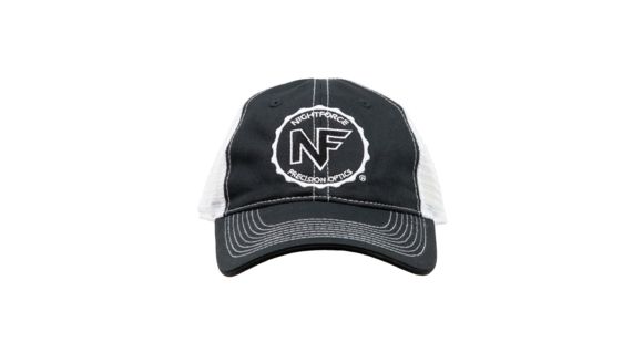 Image of NightForce Hat, Black, Mesh Back, Embroidered, Adjustable, A421