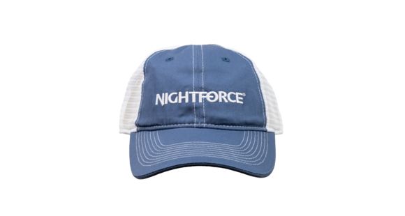 Image of NightForce Hat, Blue, Mesh Back, Embroidered, Adjustable, A422