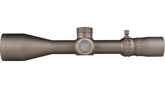 Image of NightForce NX8 4-32x50mm Rifle Scope, 30mm Tube, First Focal Plane, MOAR Reticle, Dark Earth, C687