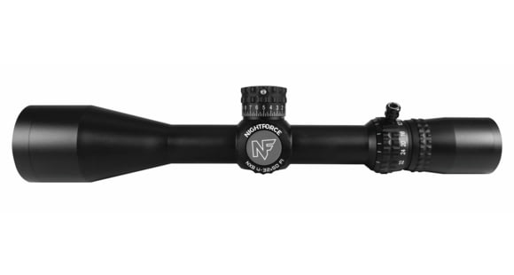 Image of NightForce NX8 Rifle Scope, 4-32X50mm, 30mm Tube, First Focal Plane, F1, ZeroStop, .1 Mil-Radian, DigIllum, PTL, Mil-XT Reticle, Black, Full-Size, C634