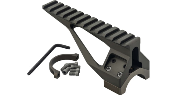 Image of NightForce Rail Accessory Platform Improved RAP-I W/Multimount Cap, 30mm, Dark Earth, A689