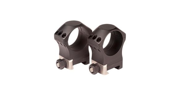 Image of Factory DEMO, Nightforce Ring Set - 1.00 Medium - 34mm - Ultralite, 6 Bolt, Black, 1 A208