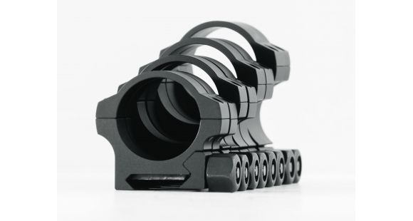 Image of Demo, NightForce Standard Duty Rifle Scope Ring Set, Black, 30mm,1.25in,High A418
