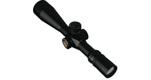 Image of NightForce The BEAST 5-25x56mm F1 Rifle Scope, Black - ZeroStop - 2 Speed - .25 MOA, MOAR Reticle, Black, Full-Size, C450
