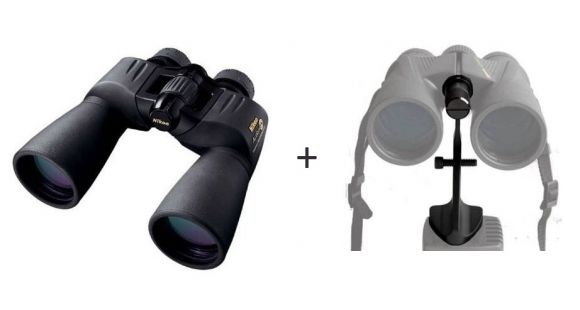 Image of Nikon 10x50 Action Extreme Waterproof Binoculars w/ Monarch/Action Tripod Adapter