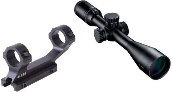 Image of Nikon 3-12x42SF Rifle Scope, Matte Black, Nikoplex Reticle 8488 w/ Nikon M-223 XR Mount 833