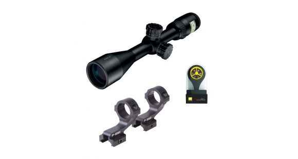 Image of Nikon P-223 3-9x40 Rifle Scope 8497 with FREE Nikon 835 Scope Mount w/ Rings and Spot On Wind Meter